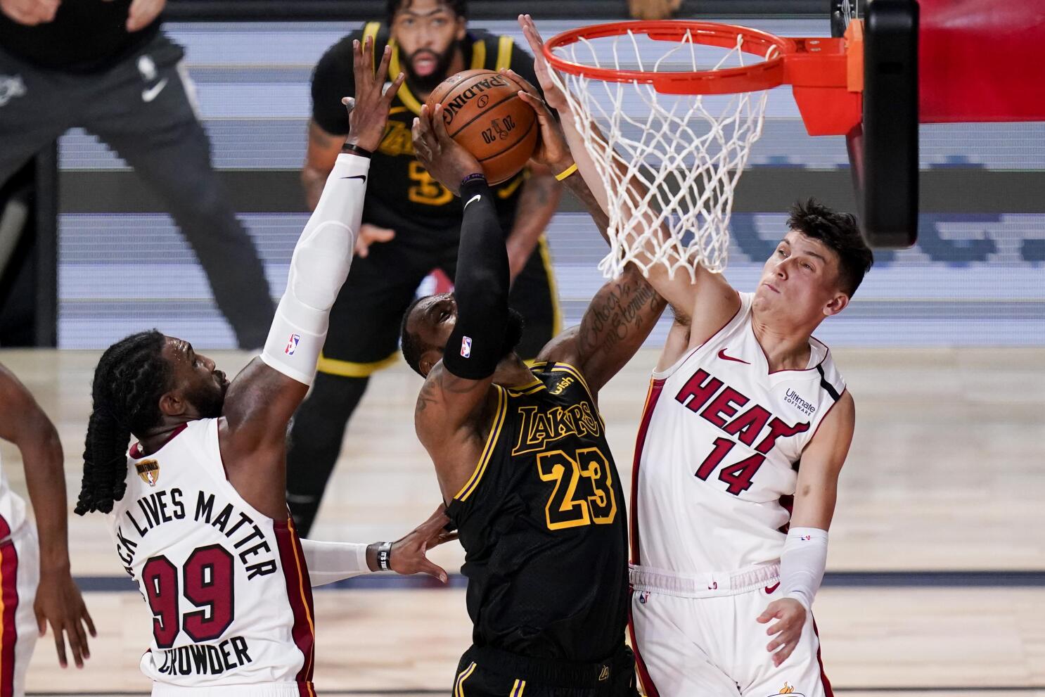 Lakers heat on sale game 5